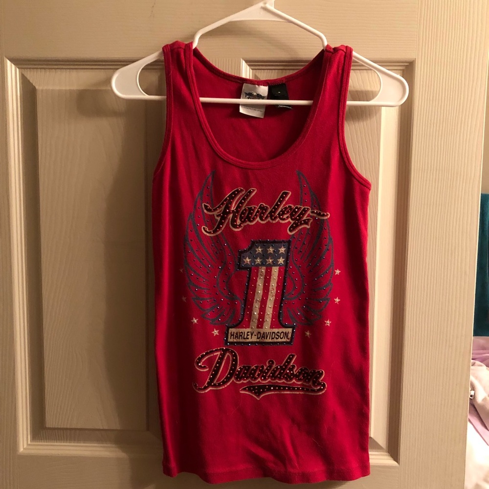 Harley Davidson tank